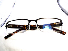 Hackett HEK1073 90 Brown/Havana 58-19-150 Mens Half-Rim Eyeglasses Frame