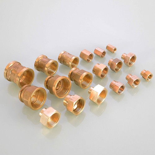 Brass Reducer Bush / Female to Female Socket Connector 1/8" 1/4" 3/8" 1/2" - 2" - Picture 9 of 28