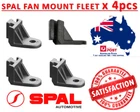 NEW EF3551 ITALIA SPAL Fan Mount Fleet Low Mount Bracket Kits (Set of 4 Pieces)