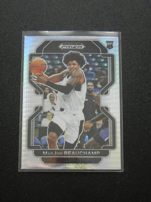 2022 Panini Prizm Draft Picks Hyper #72 MarJon Beauchamp - ROOKIE - Bucks