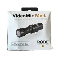 Rode VideoMic Me-L Video Mic Microphone for Apple iPhone iPad w/ Lightning Port