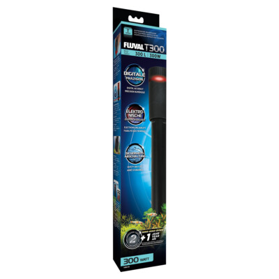 Fluval T300 Heizer für 300l Aquarium, 300W, digitale Temperaturkontrolle