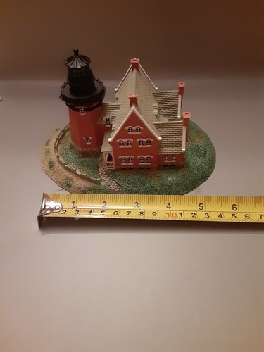 Faro histórico ""Block Island Southeast"" 1993 como nuevo. 3,5" - Imagen 7 de 11