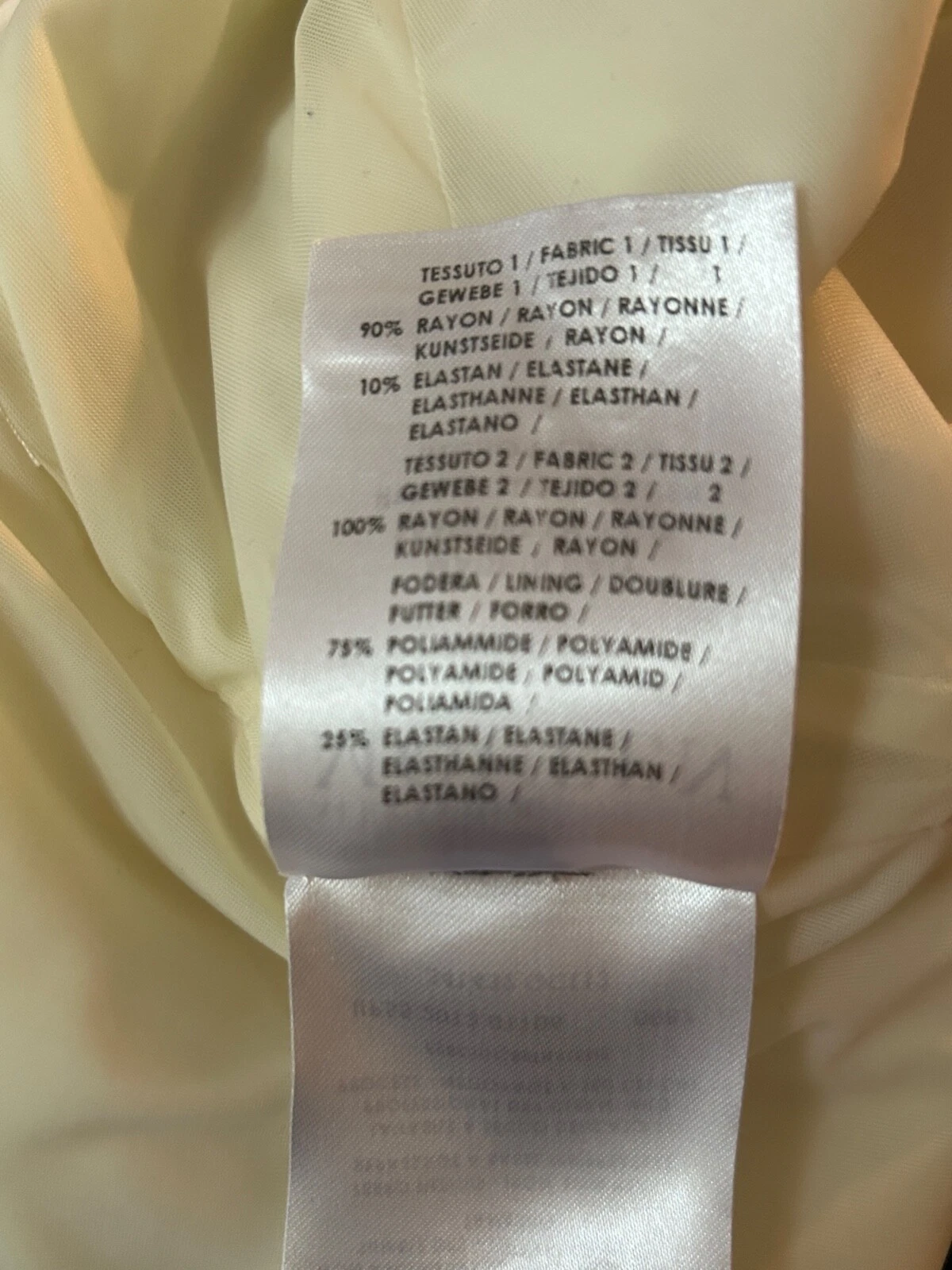 Abito smanicato Alexander McQueen bianco e nero drappeggiato con cintura IT 40 US 4