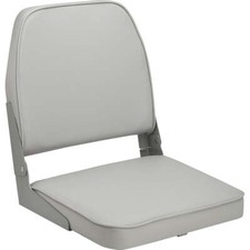 Attwood Swivl-Eze Low Back Padded Flip Seat - Grey 98395GY 