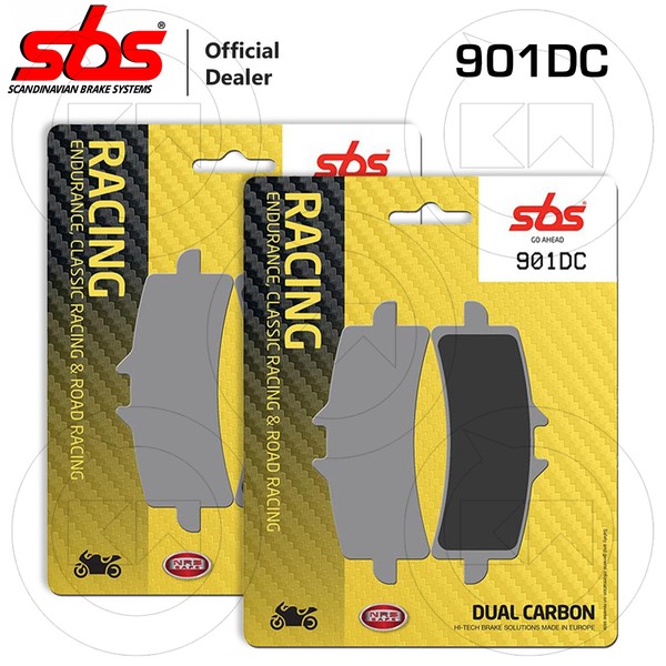 4X BremsbelÄGe Vorne SBS 901DC Honda CBR RR Fireblade SP2 1000 2017-2019-image
