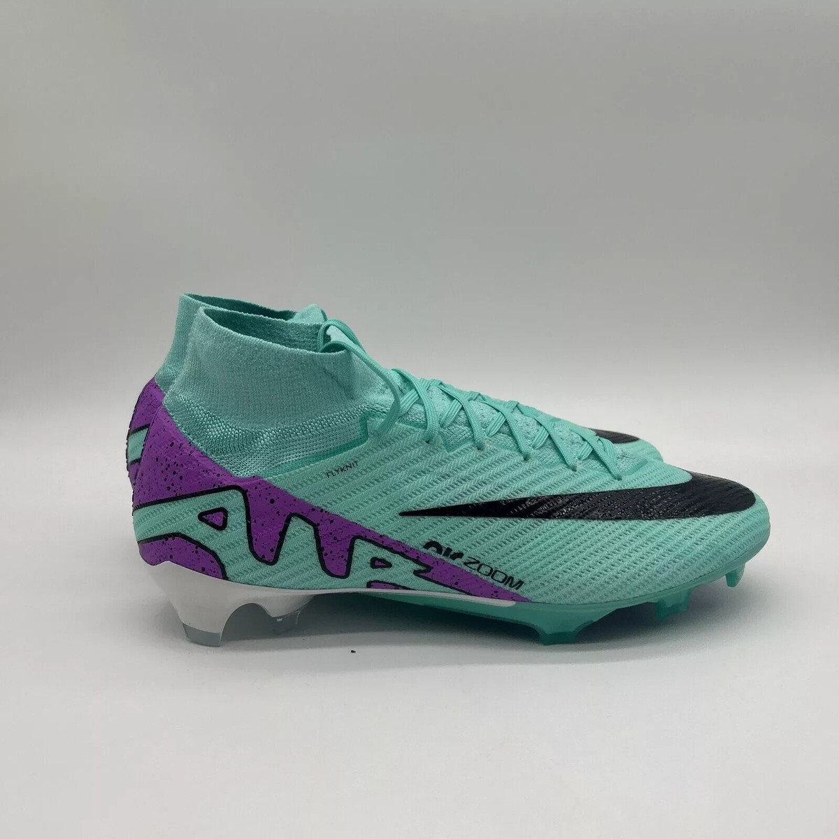 Nike Zoom Superfly 9 Elite FG Mens 8 Hyper Turquoise Fuchsia  display picture 3