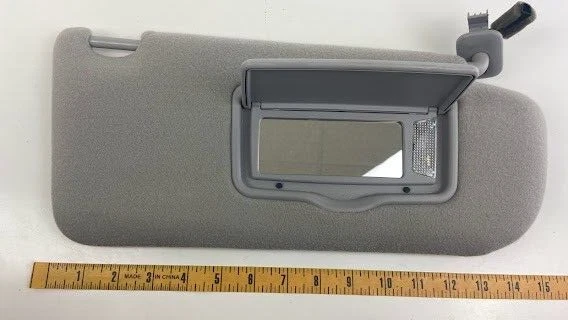 Mazda6 2003-2006 parasol lado derecho del pasajero con tela gris claro probado OEM Foto 3 de 4