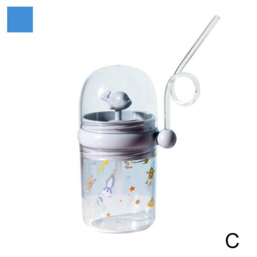 Botella de alimentación divertida de dibujos animados con spray de agua de ballena 260 ml para niños - Imagen 16 de 17