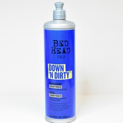 TIGI BedHead Down  N  Dirty Lightweight Conditioner 20.29oz / 600ml LARGE NEW