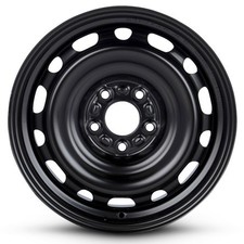 16x6.5 Road Ready Wheels Rrw-64920 Black Steel Wheel 5x4.5 42mm