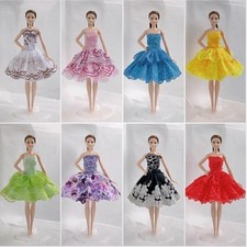 10pcs/lot Random Ballet Dresses For 11.5" Doll Clothes Gown Outfits 1/6 Doll Toy
