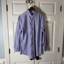 Brooks Brothers 1818 Shirt Regent Fit Purple Check L 16 33