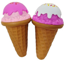 Play Food Ice Cream Cones Switchable Toppings