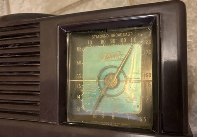 Zenith 6D512 Beehive Art Deco Radio 1941 Blue Dial | eBay