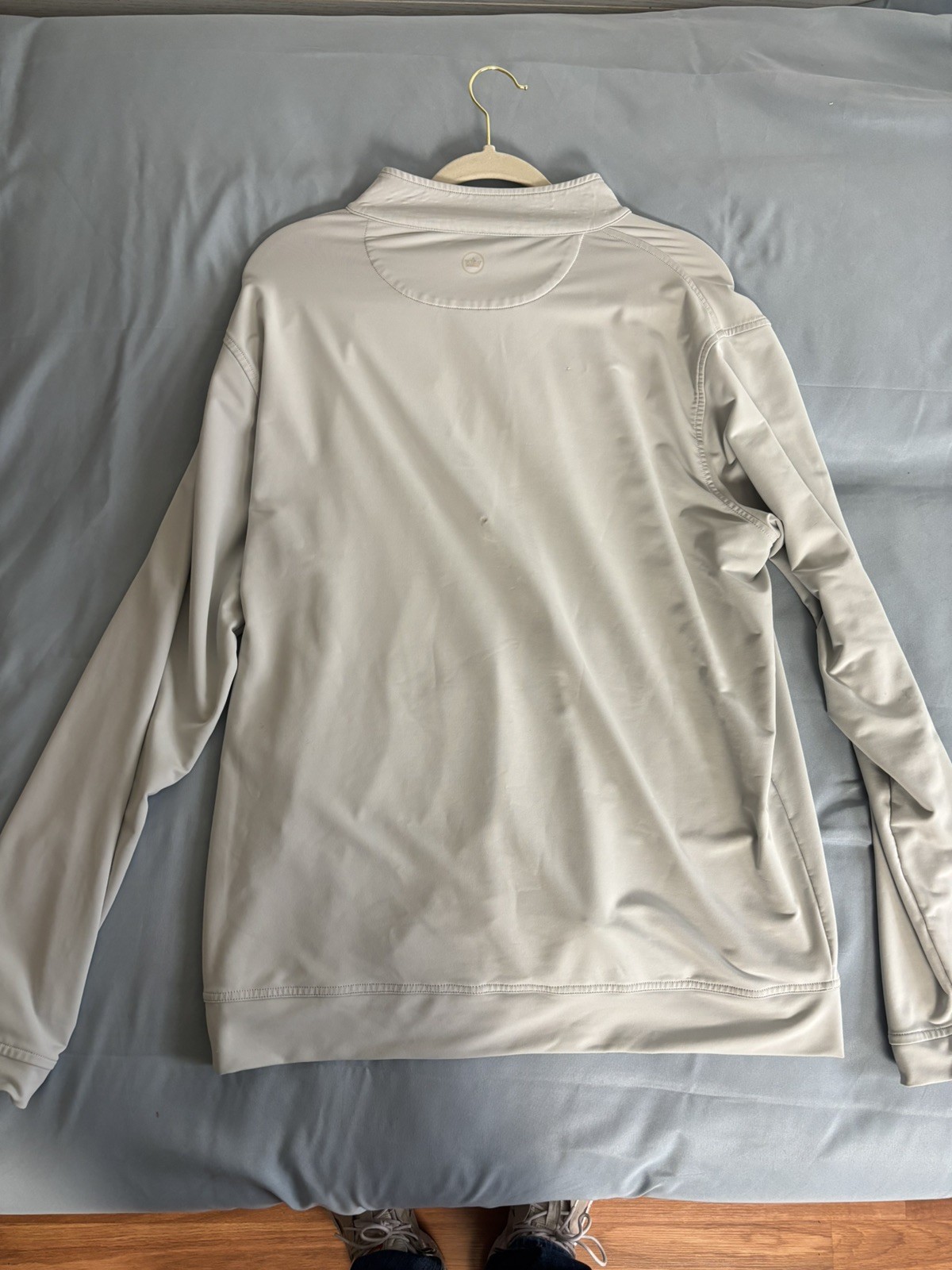 Georgia Tech Peter Millar Gray Performance 1/4 Zi… - image 3