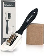 Shoe Cleaner Kit 2 Pcs Suede Brush and Eraser 3-in-1 Copper Wire Shoe Brush Soft
