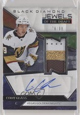 2019-20 Upper Deck Black Diamond Jewels of the Draft 76/99 Cody Glass Auto a2v