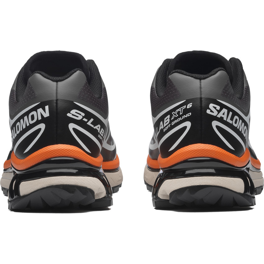 Salomon XT-6 Synthetic Pewter Black Turmeric L49205800 Men's Size image 6