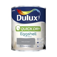 Dulux  Quick Drying Eggshell Paint For Wood  Metal  All Colours  750ml