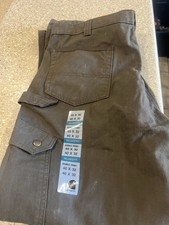 Carhartt Pants Men 40x32 Double Front Duck Canvas Loose Fit Utility Workwear