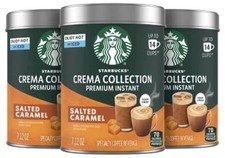 Starbucks Crema Collection Salted Caramel Premium Instant Coffee - 21.36oz/3ct C
