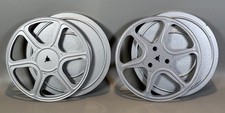 Vintage 8MM 7" Reel to Reel Tape Reel with Canister Lot of 2 No Film