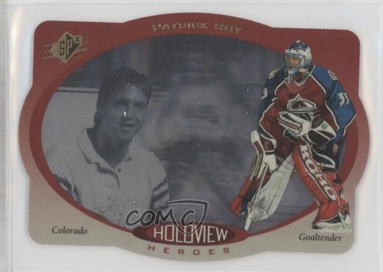 1996-97 SPx Holoview Heroes Patrick Roy #HH2 HOF 12fj