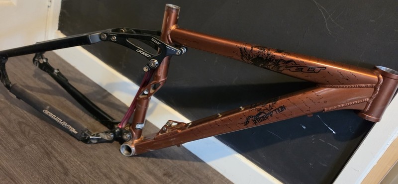 Felt Redemption 2 Team MTB Bicycle Frame 26in Aluminium Brown/Black