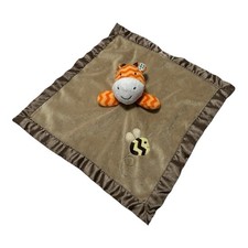 Circo Plush Giraffe Bumble Bee Security Blanket Baby Lovey Brown Orange