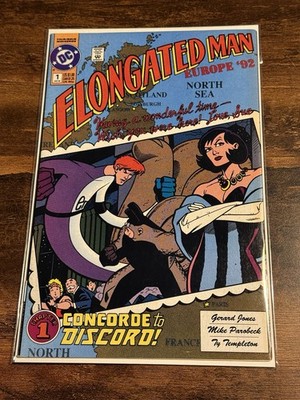 ELONGATED MAN EUROPE 92 (January 1992) Chapter #1. Concorde To Discord *DC* C366