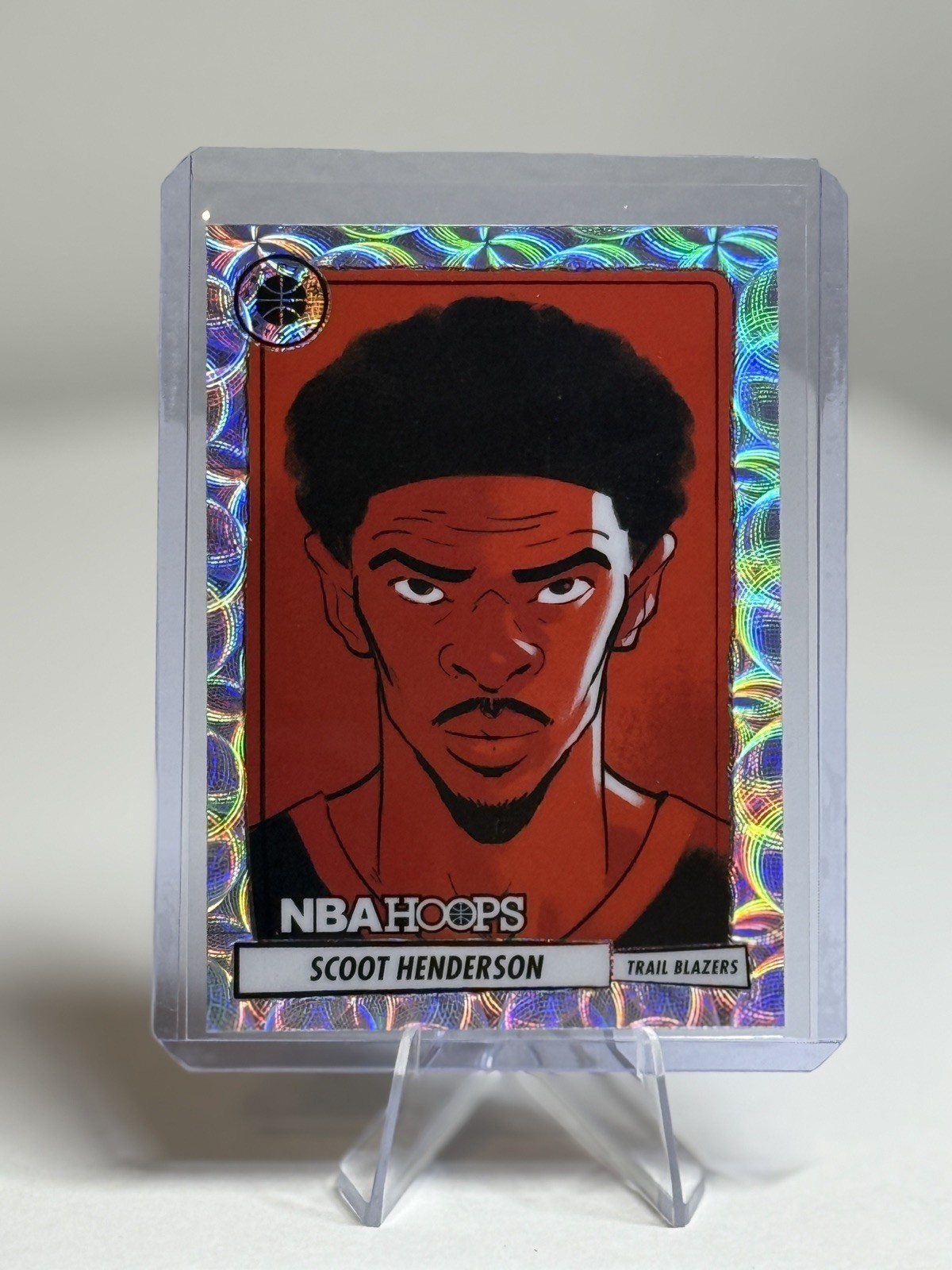 2023 Panini NBA Hoops Premium Stock Presentations Scoot Henderson #19 Rookie RC