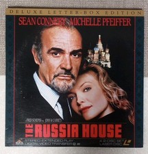 The Russia House Deluxe Letter-Box Edition 2-Disc LaserDisc Sean Connery  R 