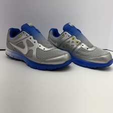 Rare  Nike Lunar Forever LUNARLON Size 10 Blue Silver