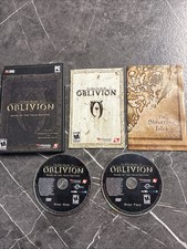 Elder Scrolls IV Oblivion Game Of The Year PC, 2007 Complete w/ Manual  Map