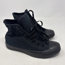 Converse Chuck Taylor All Star High Top Canvas Shoes Mens 4.5 Womens 6.5 Black