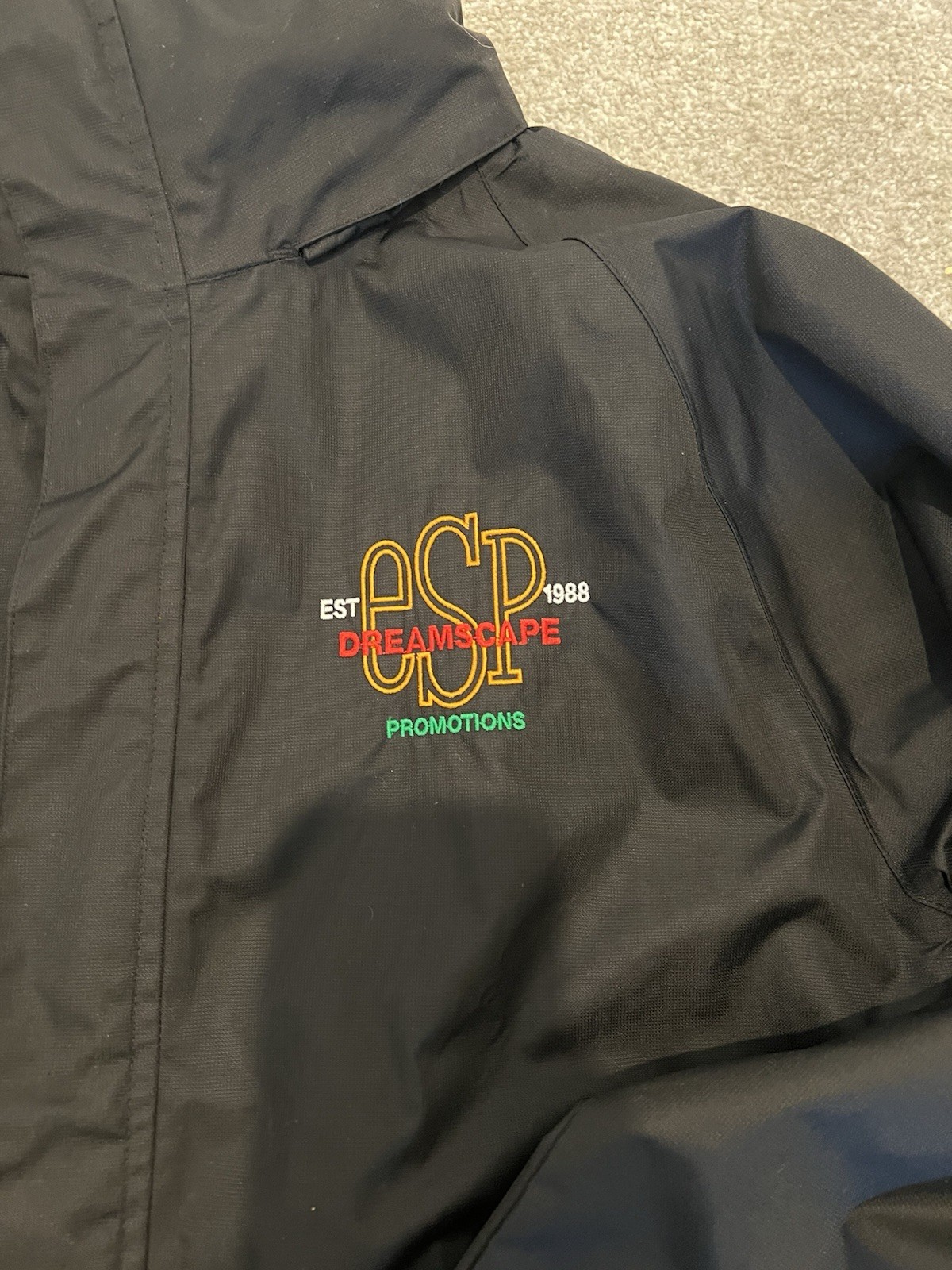 ESP Dreamscape Softshell Jacket Size S Vintage Rave | eBay UK