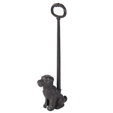 Sungmor Portable Door Stopper Wedge, 19.4" Tall Lovely Dog Door Holder, Cast ...