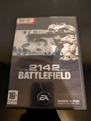 Battlefield 2142   PC DVD komplett mit Handbuch und Key   Disc beschädigt ungetestet