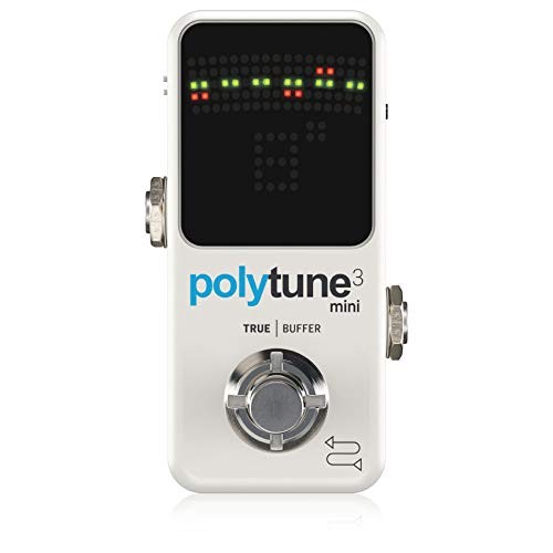 TC Electronic POLYTUNE 3 MINI Tiny Polyphonic Tuner with Multiple Tuning Modes - Picture 1 of 5