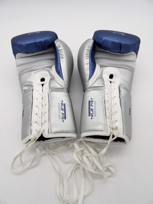RIVAL Boxing RS100 Pro Lace-Up Sparring Gloves - BL/SV - 18