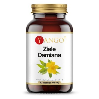 Yango Damianakraut Extrakt 10:1 Damiana Leaf 90 Kapseln Nahrungsergänzung