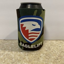 Bald Eagle Lift Neoprene Can Koozie Cooler Bald Eagle Lift Neoprene Can Koozie Cooler