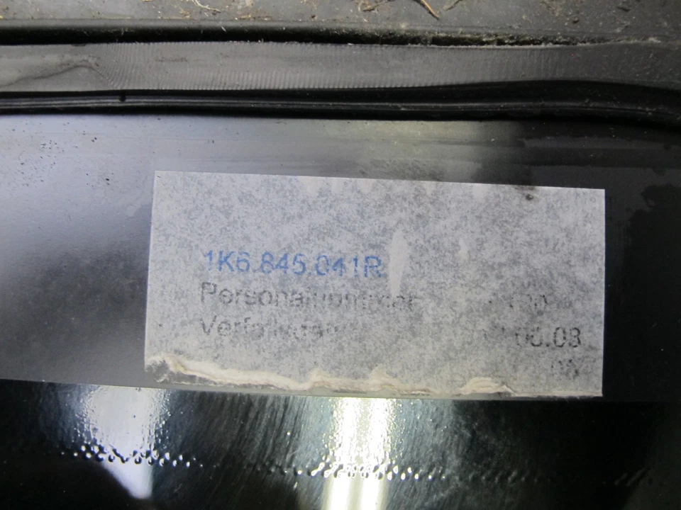 07-09 VW GOLF MK5 R32 GTI КРОЛИКА 2-DR ЗАДНИЙ ЛЕВЫЙ ЧЕТВЕРТЬ СТЕКЛА ОКНА OEM - Изображение 4 из 4