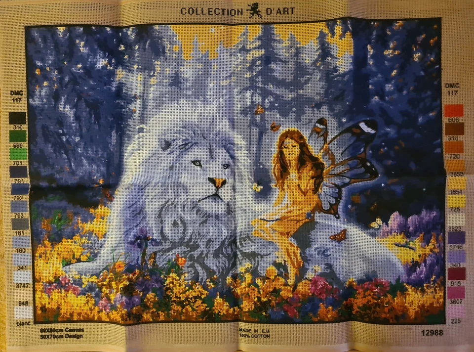 Collection D'art 12988 Printed Canvas  60x80 cm Canvas Only - Bild 1 von 1