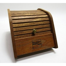 Lot of Estate Recipe Cards w/Wood Box Handwritten Typed