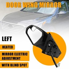 Driver Left Side Outside Rear View Mirror For 2016-17 Hyundai Sonata Sport Tech