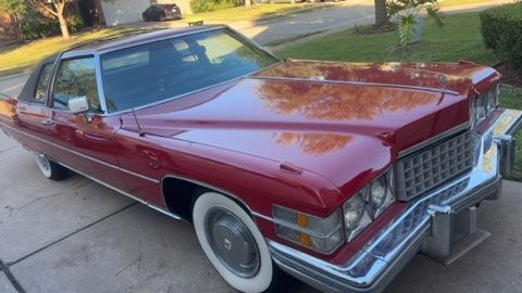 1974 Cadillac De Ville for sale in Glendale California