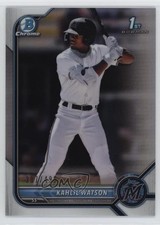 2022 Bowman Chrome Prospects Refractor 307/499 Kahlil Watson #BCP-3 0z9m