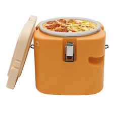 2.5GAL Insulated Soup Carrier Coolers For Food Commercial Food Warmer Hot Box